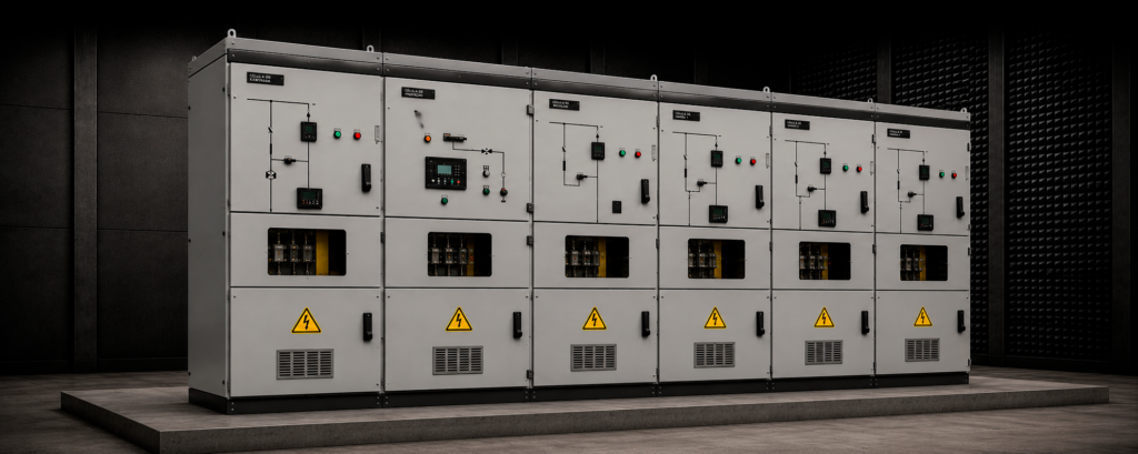 Cabines Primárias Realizamos projetos completos para implantação, modernização e manutenção de cabines primárias de média tensão. Serviços incluem: Projeto elétrico Instalação completa Adequações conforme concessionária Montagem eletromecânica Ensaios elétricos Comissionamento Emissão de documentação técnica Manutenção preventiva e corretiva