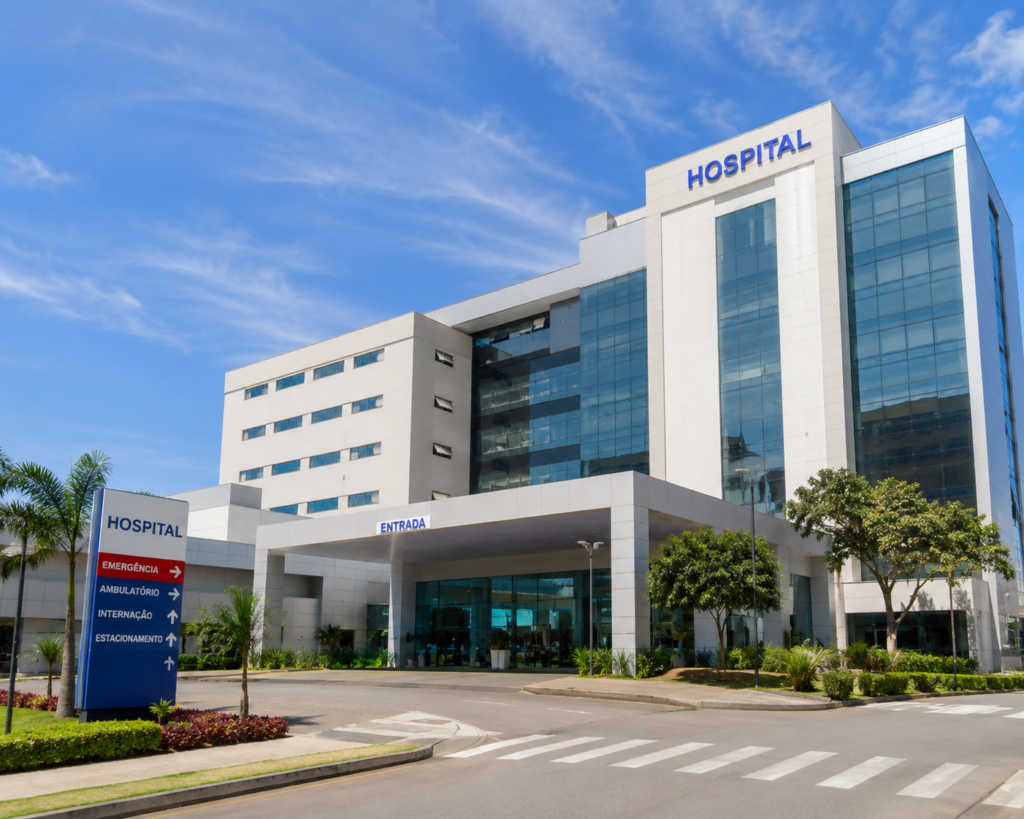 Geradores de energia para hospitais.